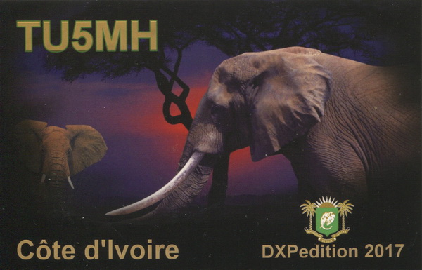 QSL TU5MH