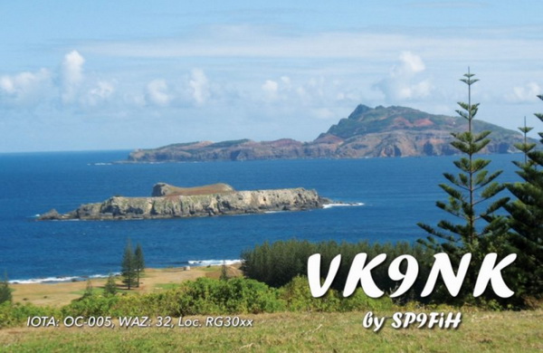 QSL VK9NK